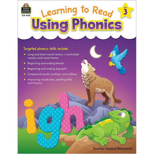 Learning to Read Using PHONICS, Book 3 (Level C) - Kidsplace.store