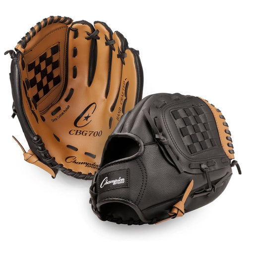 Leather & Vinyl 12" Baseball/Softball Glove - Kidsplace.store