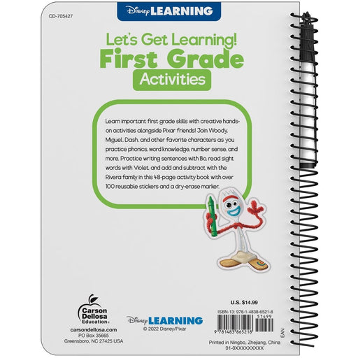 Let's Get Learning! First Grade Activities - Kidsplace.store