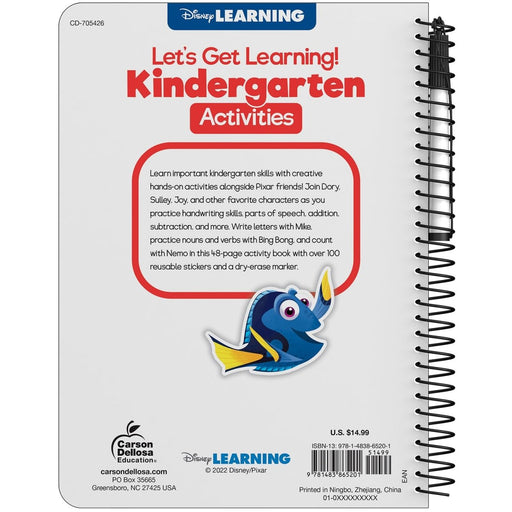 Let's Get Learning! Kindergarten Activities - Kidsplace.store