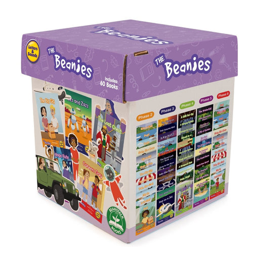 Letters & Sounds The Beanies Boxed Set, Set of 60 - Kidsplace.store