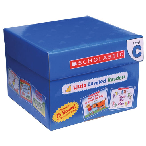 Little Leveled Readers Book: Level C Box Set, 5 Copies of 15 Titles - Kidsplace.store