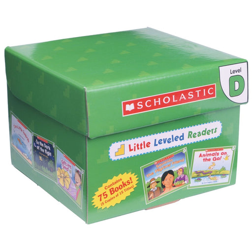 Little Leveled Readers Book: Level D Box Set, 5 Copies of 15 Titles - Kidsplace.store