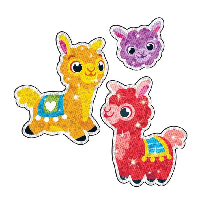 Llama Llove Sparkle Stickers®, 20 Per Pack, 6 Packs - Kidsplace.store