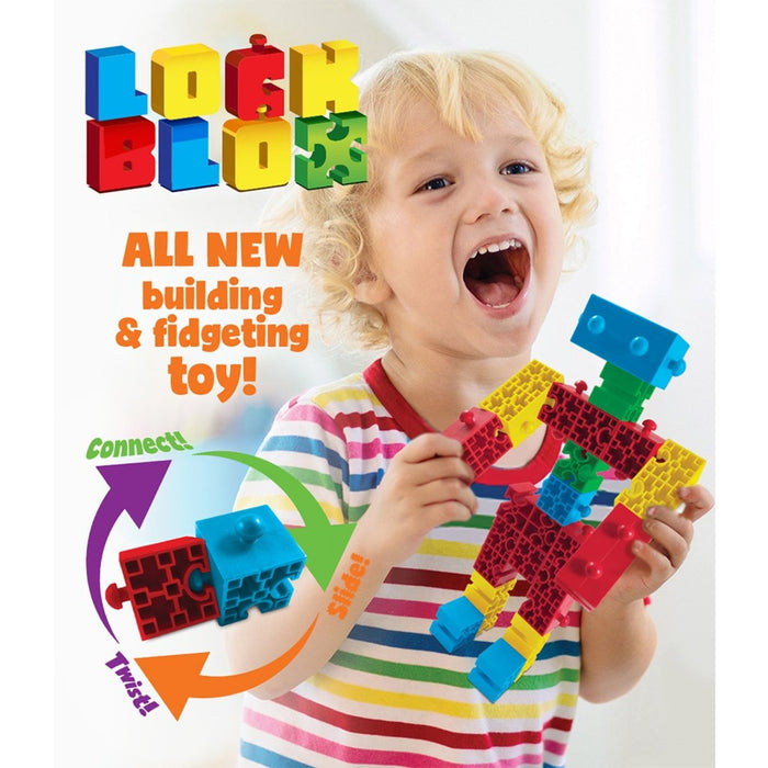 Lock Blox, 32 Pieces - Kidsplace.store