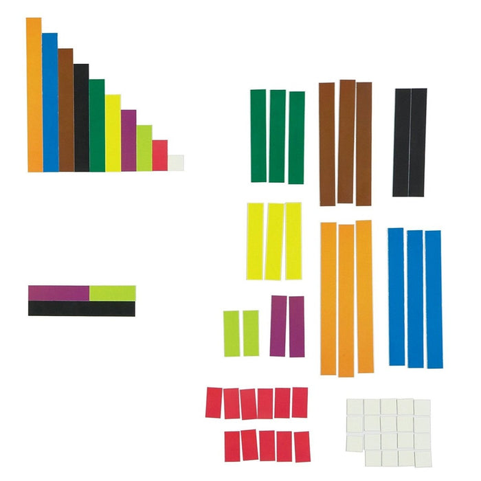 Magnetic Cuisenaire® Rods, Pack of 64 - Kidsplace.store