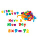 Magnetic Letters & Numbers, 99 Pieces Per Pack, 2 Packs - Kidsplace.store