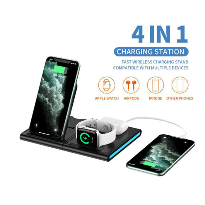 Magnetic Power Tiles 4 In 1 Wireless Charging Station - Kidsplace.store