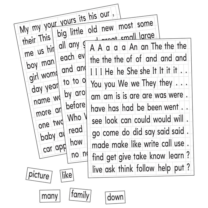 Magnetic Sight Words and Sentence Builders - Kidsplace.store