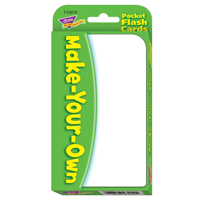 Make - Your - Own Pocket Flash Cards, 6 Packs - Kidsplace.store