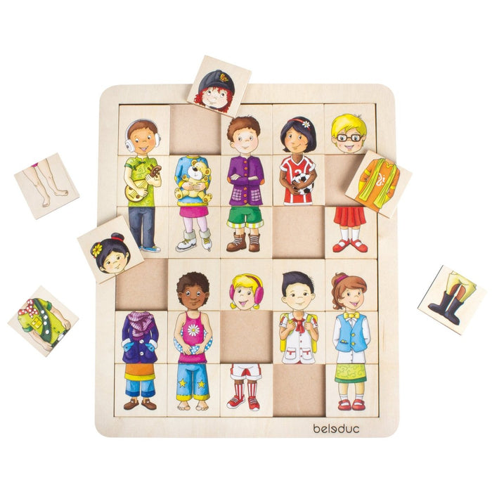 Match & Mix Kids Puzzle - Kidsplace.store