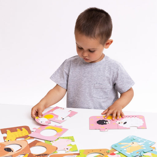 Match the Farm Animals Puzzles, Age 2+ - Kidsplace.store