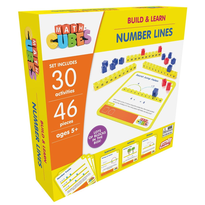 Mathcubes - Number Lines - Kidsplace.store