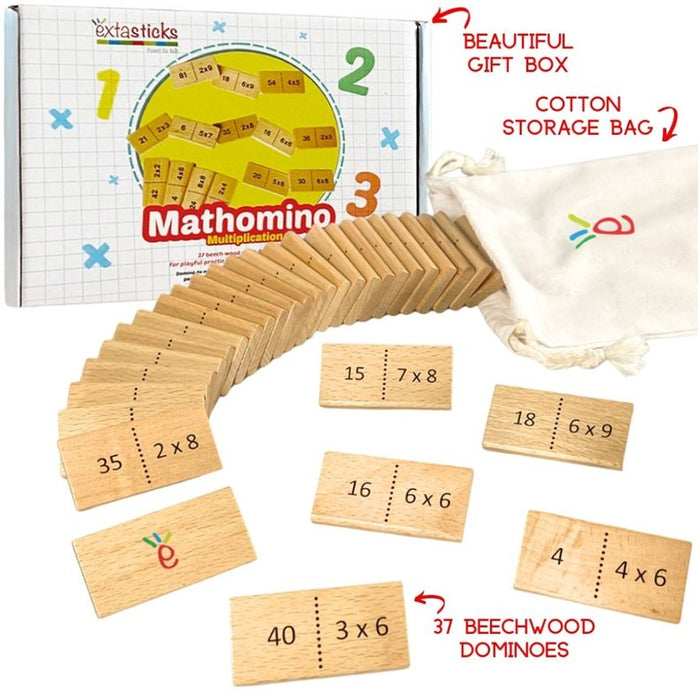 MATHOMINO MULTIPLICATION - Kidsplace.store