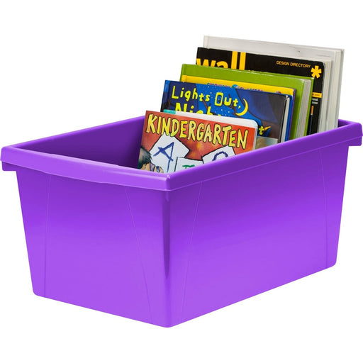 Medium Classroom Storage Bin, Purple, Pack of 2 - Kidsplace.store