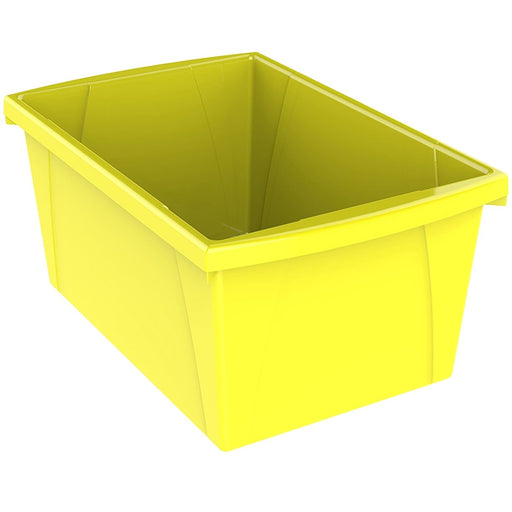 Medium Classroom Storage Bin, Yellow, Pack of 2 - Kidsplace.store