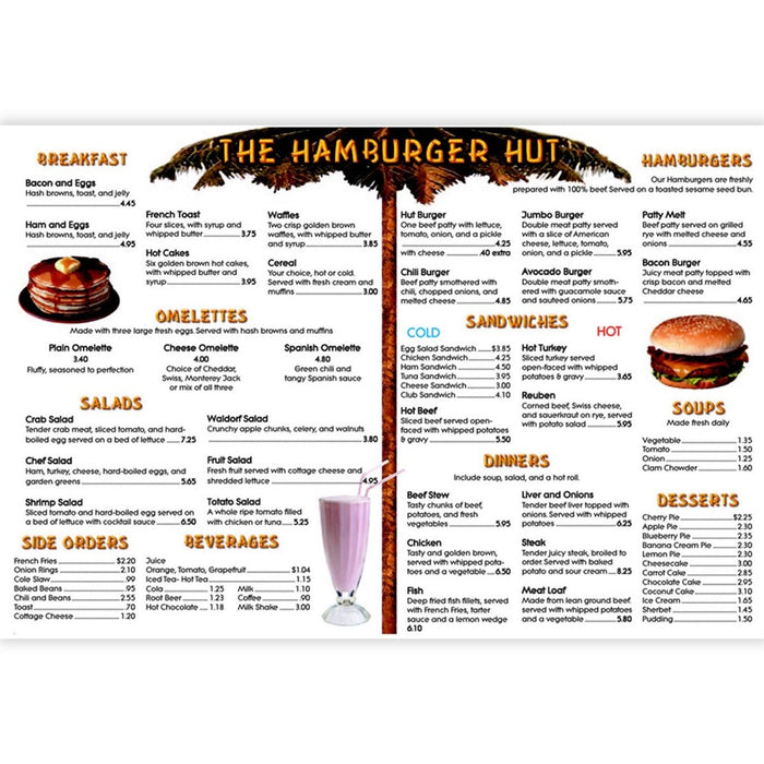 Menu Math: The Hamburger Hut Book, 6 Extra Menus Per Pack, 3 Packs - Kidsplace.store