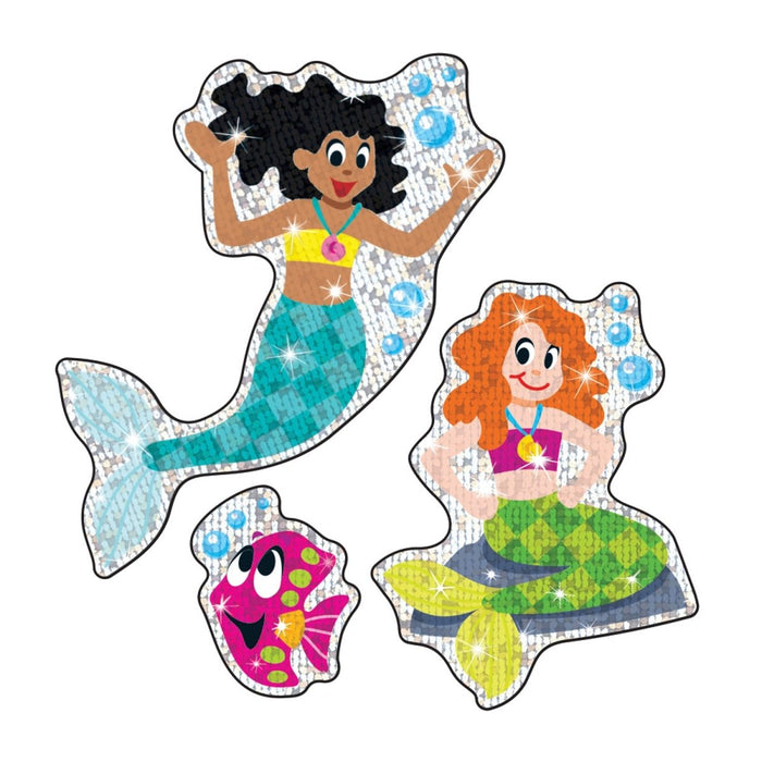 Mermaids & Friends Sparkle Stickers®, 18 Per Pack, 6 Packs - Kidsplace.store