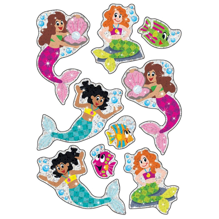 Mermaids & Friends Sparkle Stickers®, 18 Per Pack, 6 Packs - Kidsplace.store