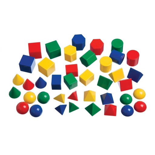 Mini Geometric Solids - Set of 40 - Kidsplace.store