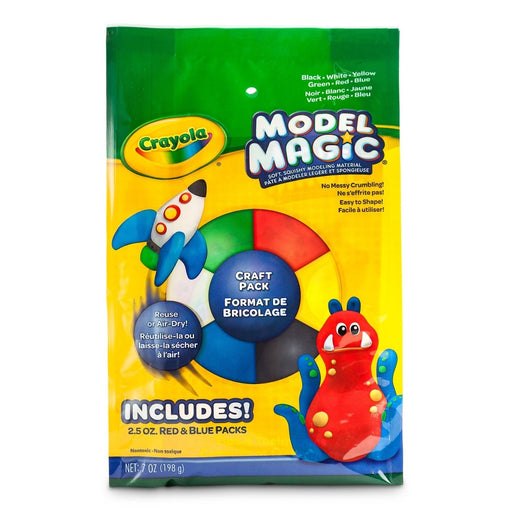 Model Magic Craft Pack, 6 Colors Per Pack, 3 Packs - Kidsplace.store