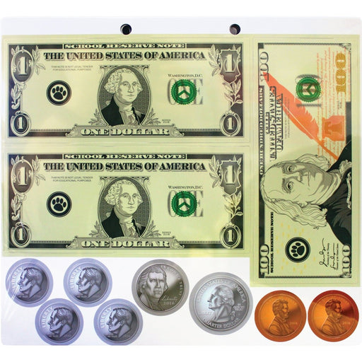 Money Magnetic Accents, 42 Per Pack, 2 Packs - Kidsplace.store