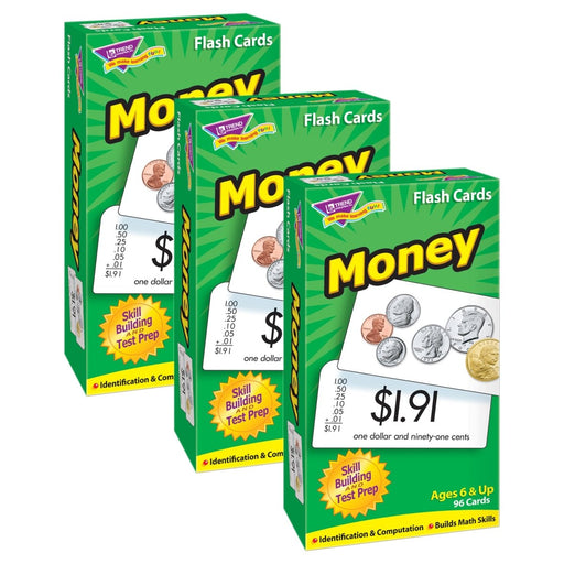 Money Skill Drill Flash Cards, 3 Packs - Kidsplace.store