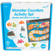 Monster Counters Activity Set - Set of 36 - 10 Double - Sided Activity Boards - Kidsplace.store