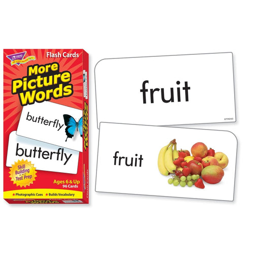 More Picture Words Skill Drill Flash Cards, 2 Sets - Kidsplace.store