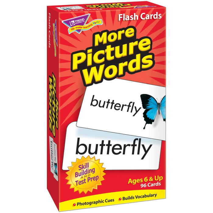 More Picture Words Skill Drill Flash Cards, Pack of 3 - Kidsplace.store