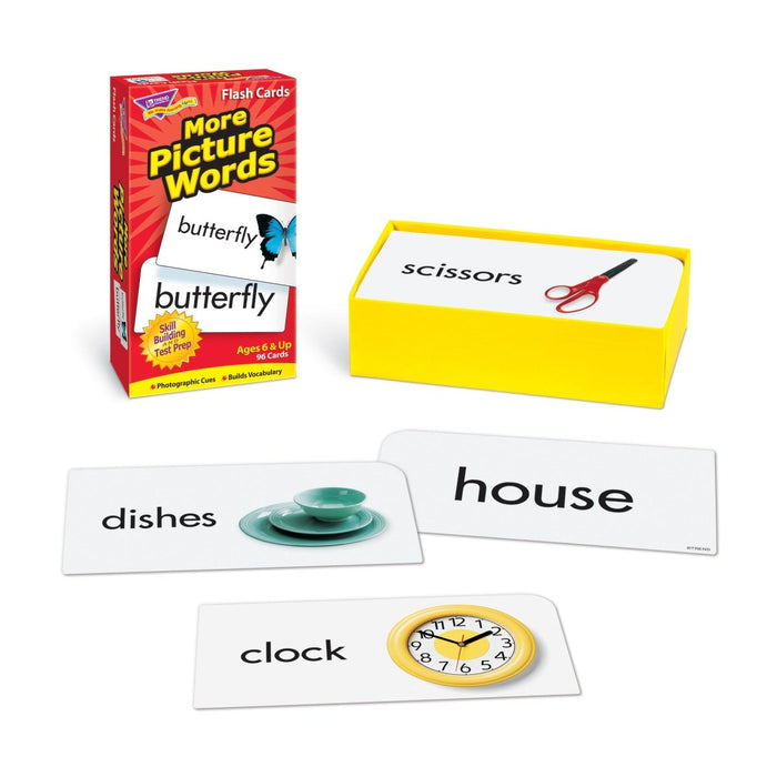 More Picture Words Skill Drill Flash Cards, Pack of 3 - Kidsplace.store