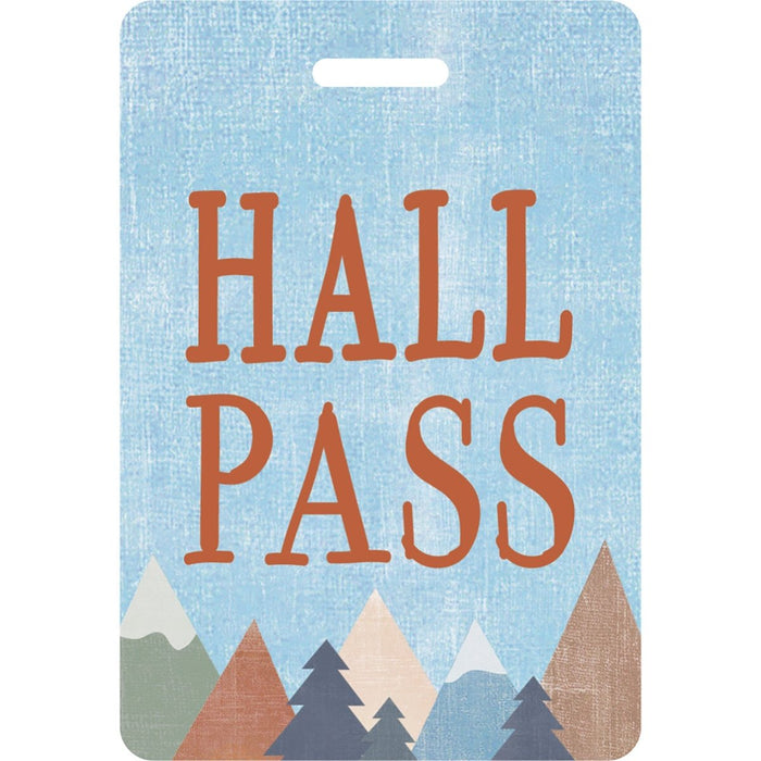 Moving Mountains Hall Pass with Lanyard, 4 Per Pack, 3 Packs - Kidsplace.store