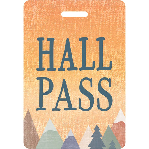 Moving Mountains Hall Pass with Lanyard, 4 Per Pack, 3 Packs - Kidsplace.store