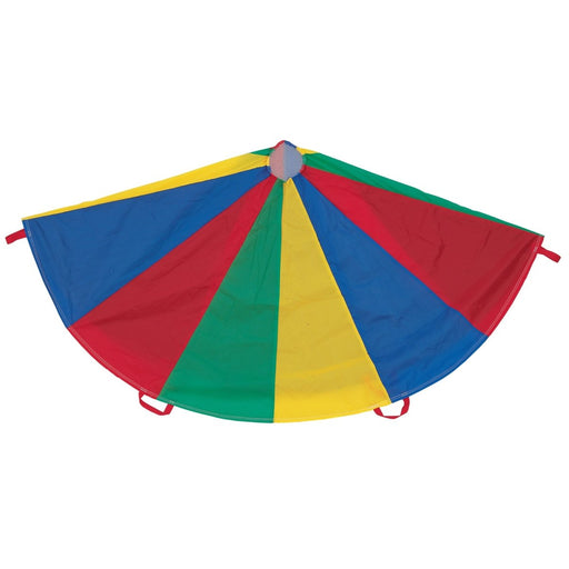 Multi - Colored Parachute, 12' Diameter, 12 Handles - Kidsplace.store