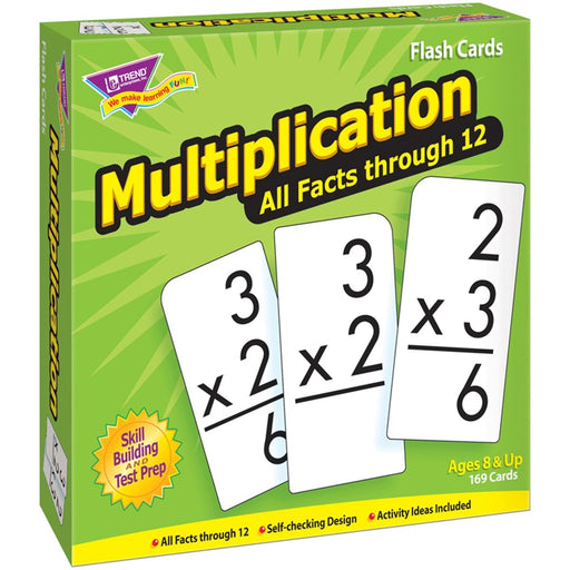 Multiplication 0 - 12 All Facts Skill Drill Flash Cards - Kidsplace.store