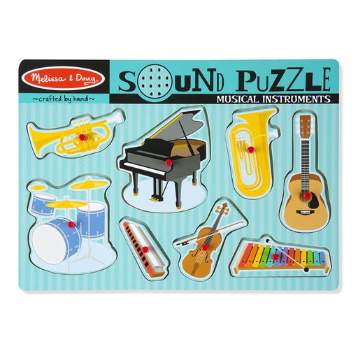 Musical Instruments Sound Puzzle, 8 Pieces - Kidsplace.store