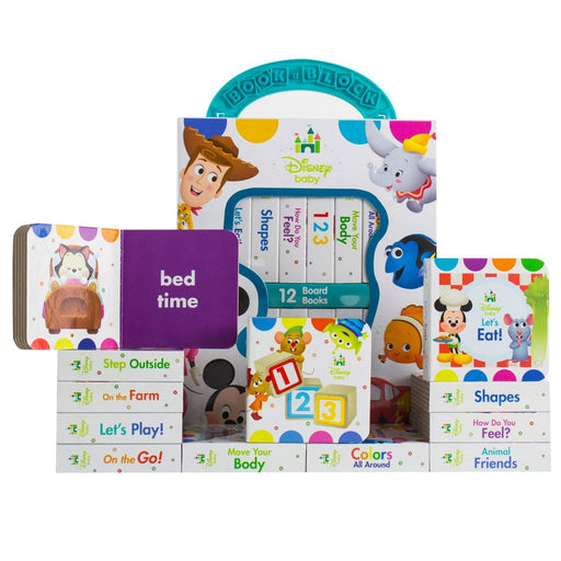My First Library Disney Baby, 12 Books - Kidsplace.store