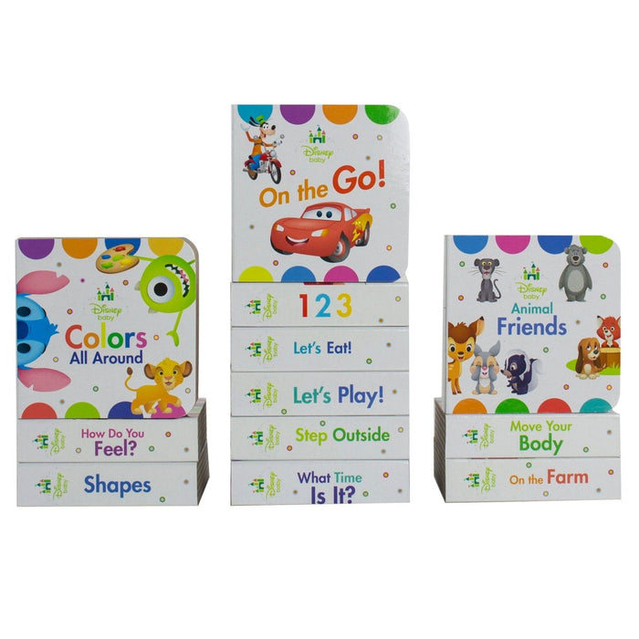 My First Library Disney Baby, 12 Books - Kidsplace.store