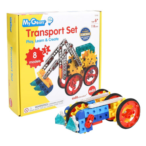 My Gears - Transport Set - 118-Piece Model Set - Kidsplace.store