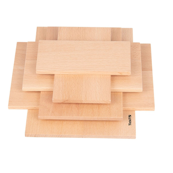 Natural Architect Panels - Rectangles - Set of 6 - Kidsplace.store