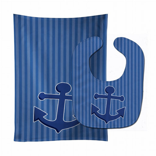 Nautical Baby Bib & Burp Cloth - Kidsplace.store