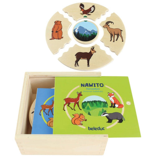 Nawito Animal Habitats Puzzles - Kidsplace.store