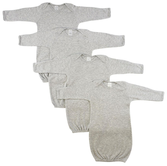 Newborn Baby 4 Piece Gown Set Ls_0678 - Kidsplace.store