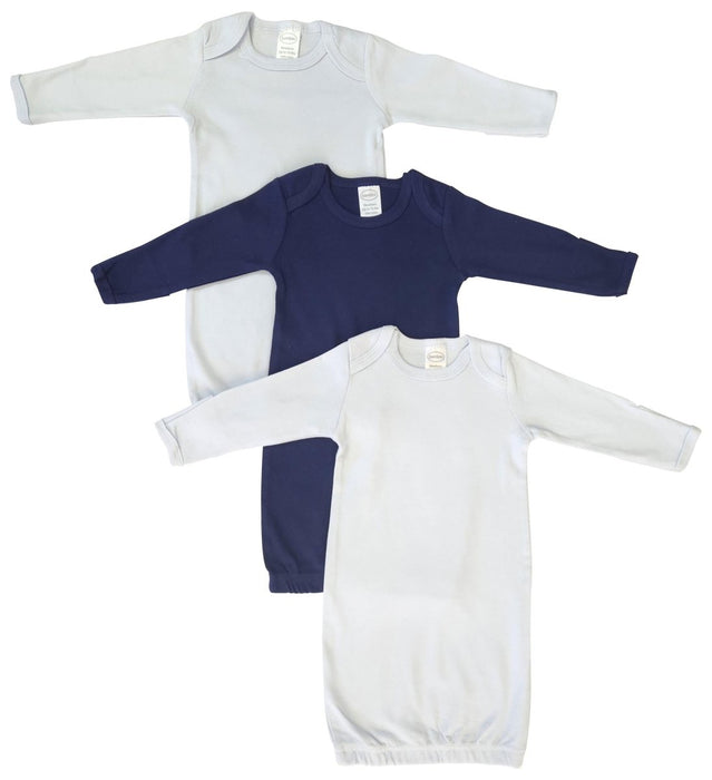 Newborn Baby Boy 3 Piece Gown Set Nc_0844 - Kidsplace.store