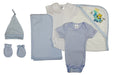 Newborn Baby Boy 6 Pc Baby Shower Gift Set Ls_0004 - Kidsplace.store