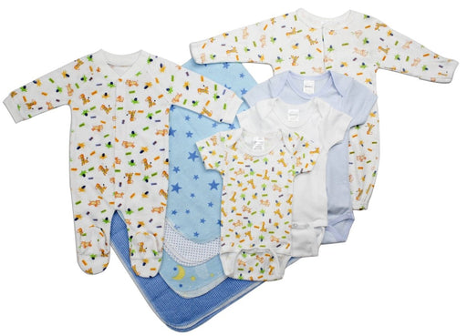 Newborn Baby Boy 9 Pc Baby Shower Gift Set Ls_0023 - Kidsplace.store