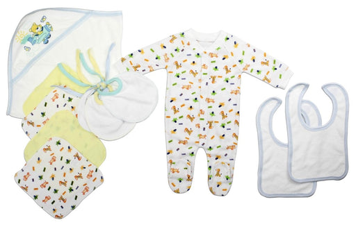 Newborn Baby Boys 11 Pc Baby Shower Gift Set Ls_0089 - Kidsplace.store