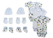 Newborn Baby Boys 5 Pc Baby Shower Gift Set Ls_0075 - Kidsplace.store