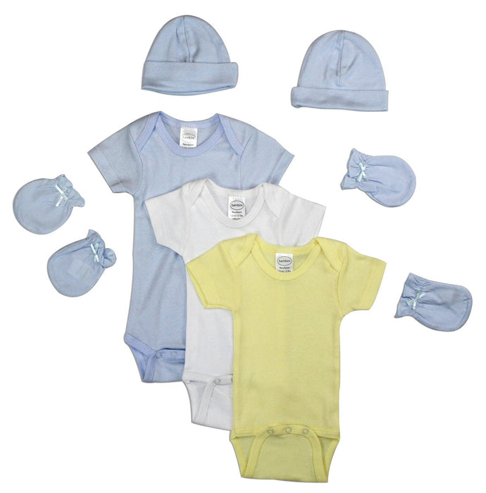 Newborn Baby Boys 7 Pc Baby Shower Gift Set Ls_0043 - Kidsplace.store