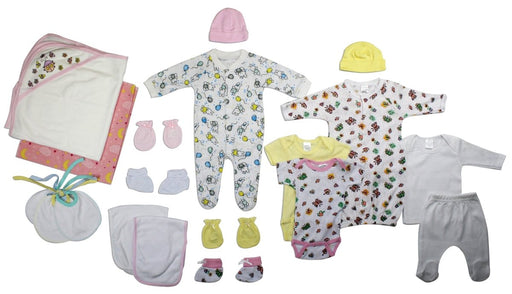 Newborn Baby Girl 19 Pc Baby Shower Gift Set Ls_0029 - Kidsplace.store
